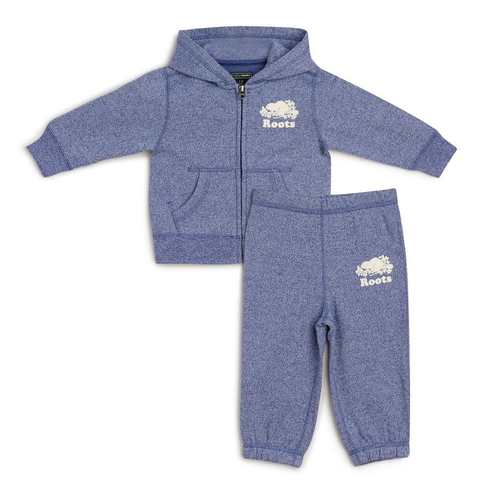 ROOTS BABY FULL ZIP HOODIE & SWEATPANT